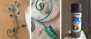 iron-ivy-planter-holder-wall-art-detail-Rust-oleum-paint 