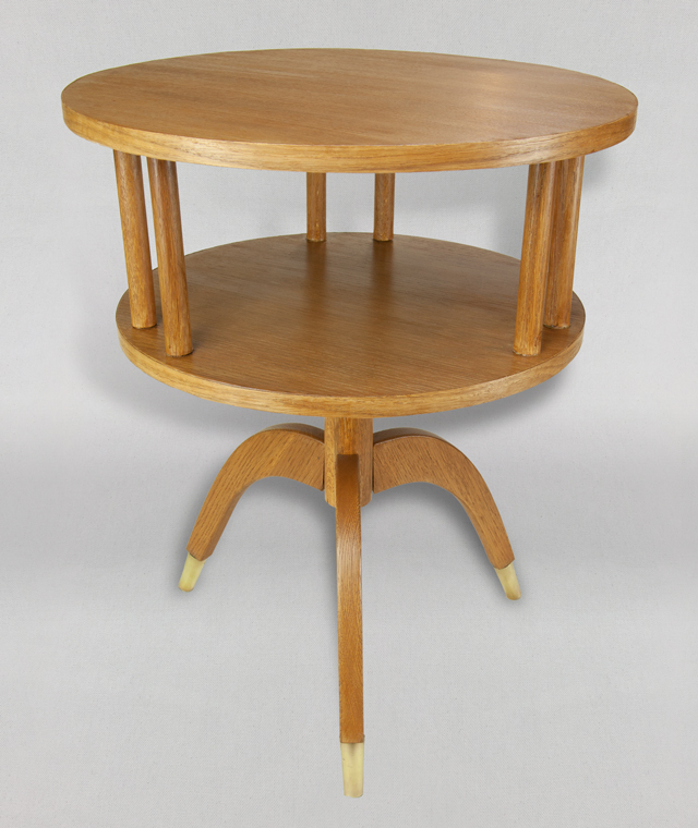 Refinished Mid-century modern side table